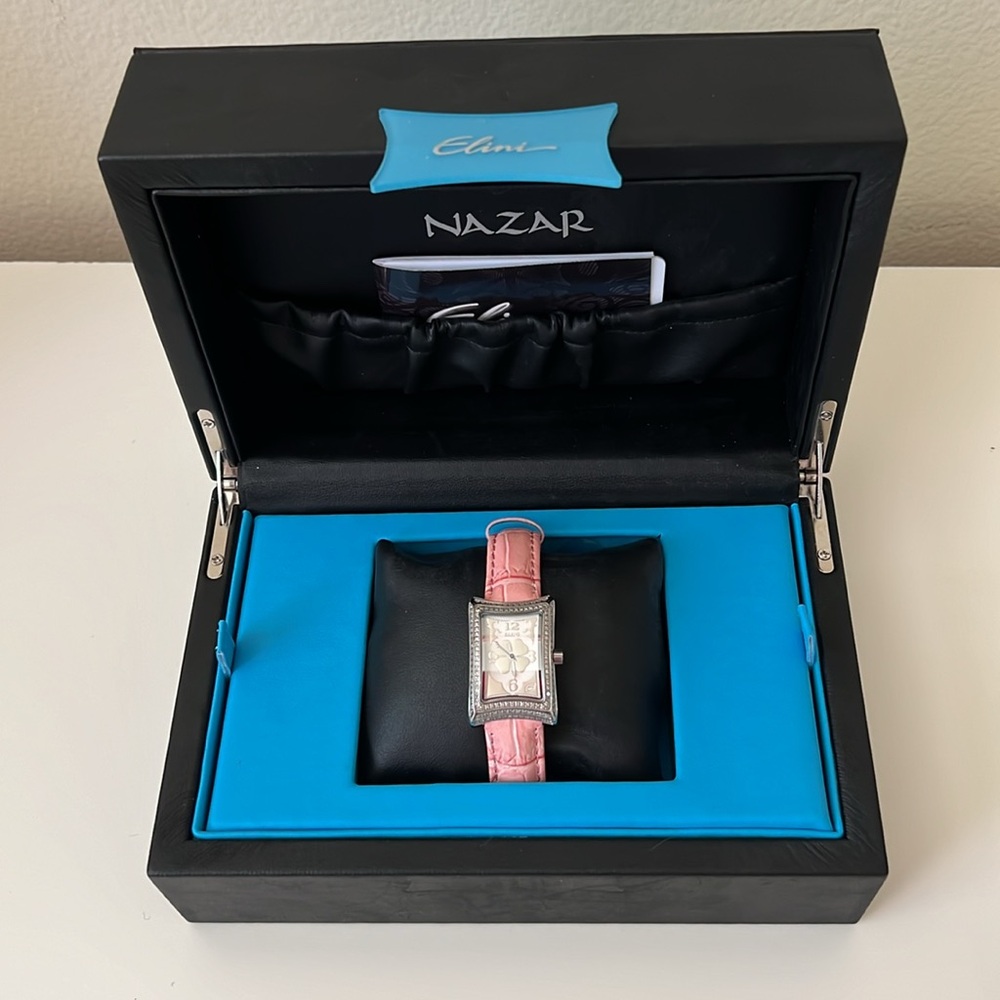 Elini Nazar Diamond 💎 Lucky Clover 🍀 watch